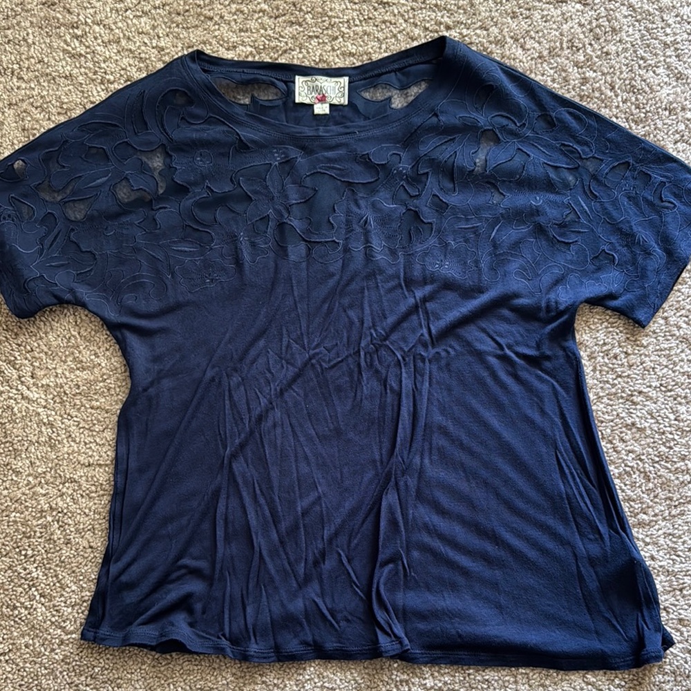 Blue Short Sleeve Tee for Everyday Comfort